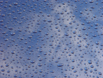 Waterdrops on car